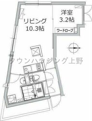 アレーロ江戸川橋の物件間取画像